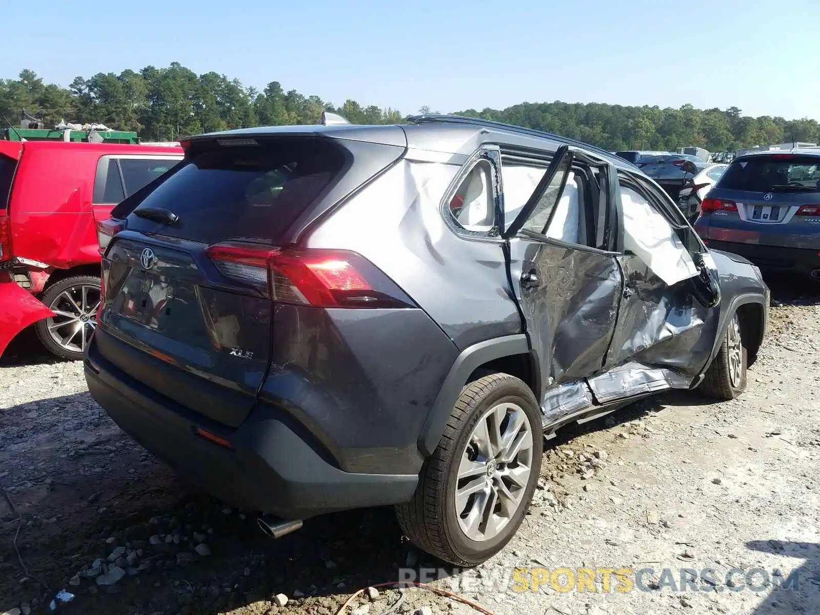 4 Photograph of a damaged car JTMC1RFV9LJ018156 TOYOTA RAV4 2020