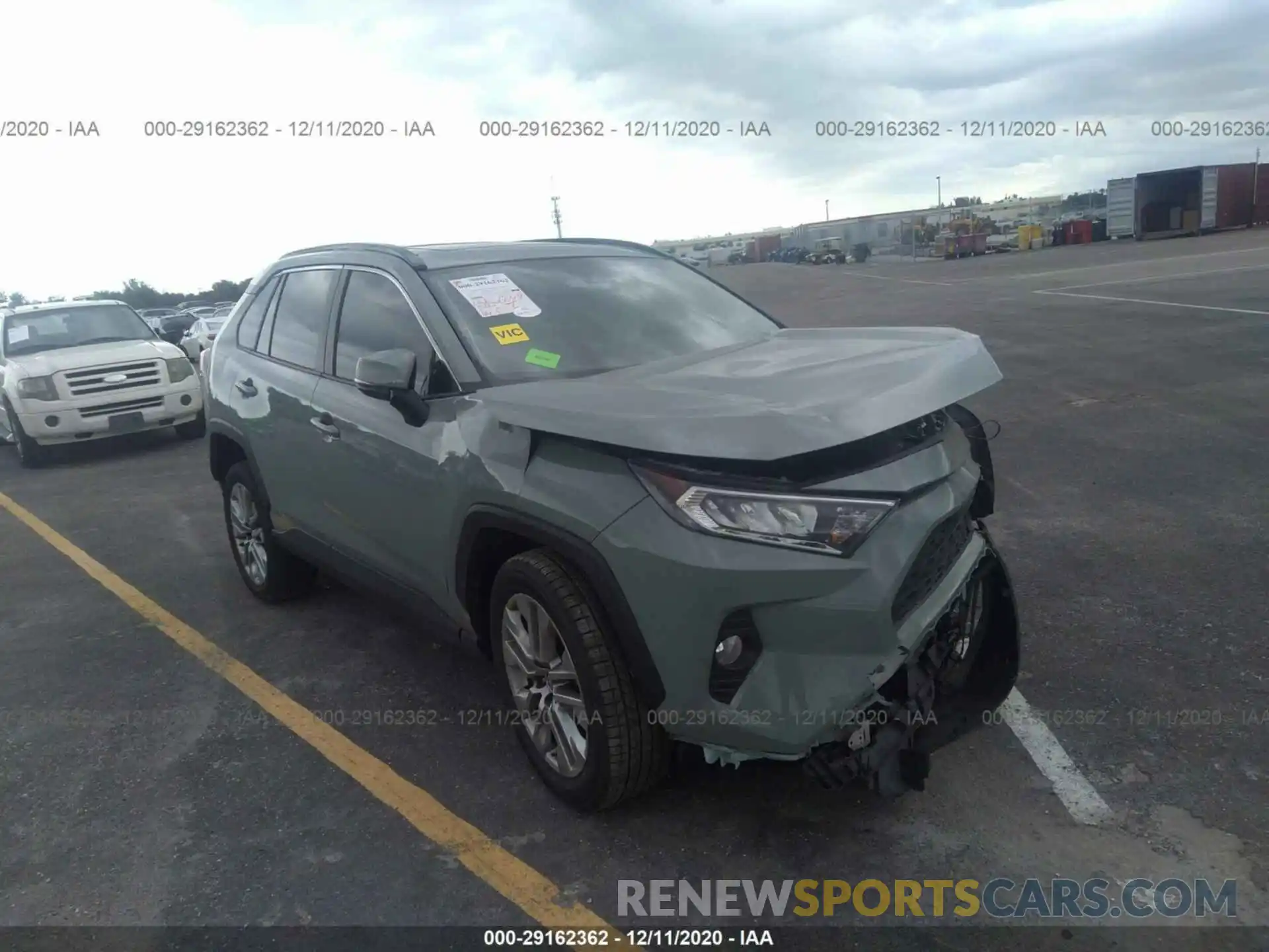 1 Photograph of a damaged car JTMC1RFVXLD046207 TOYOTA RAV4 2020