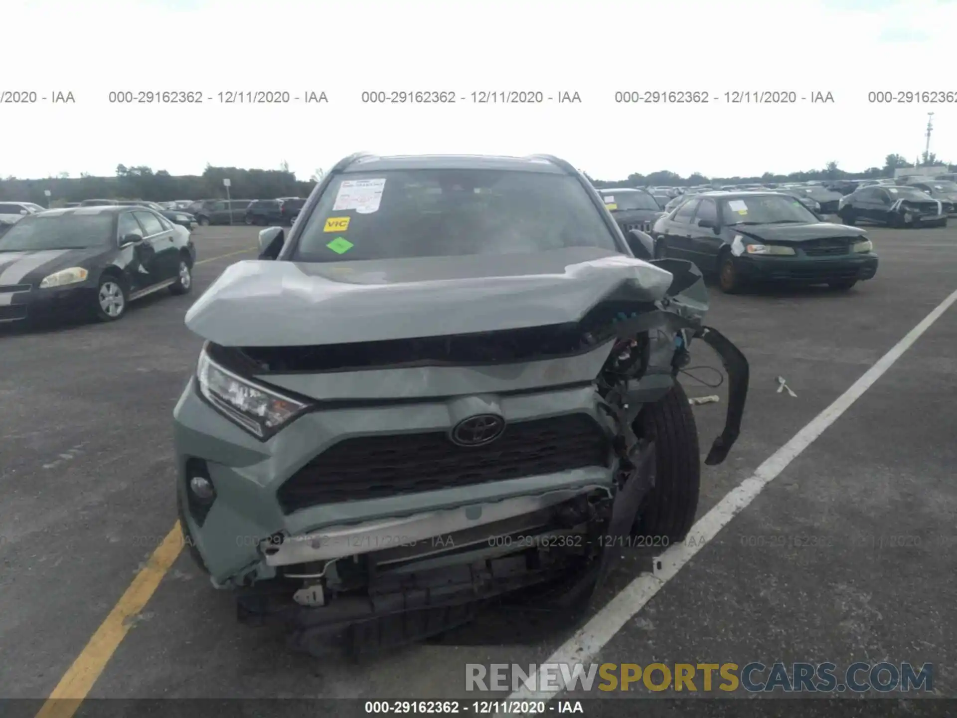 6 Photograph of a damaged car JTMC1RFVXLD046207 TOYOTA RAV4 2020