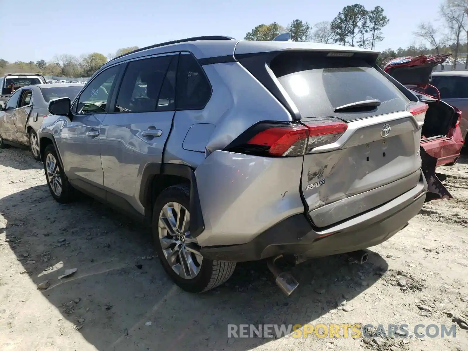 3 Photograph of a damaged car JTMC1RFVXLD054985 TOYOTA RAV4 2020