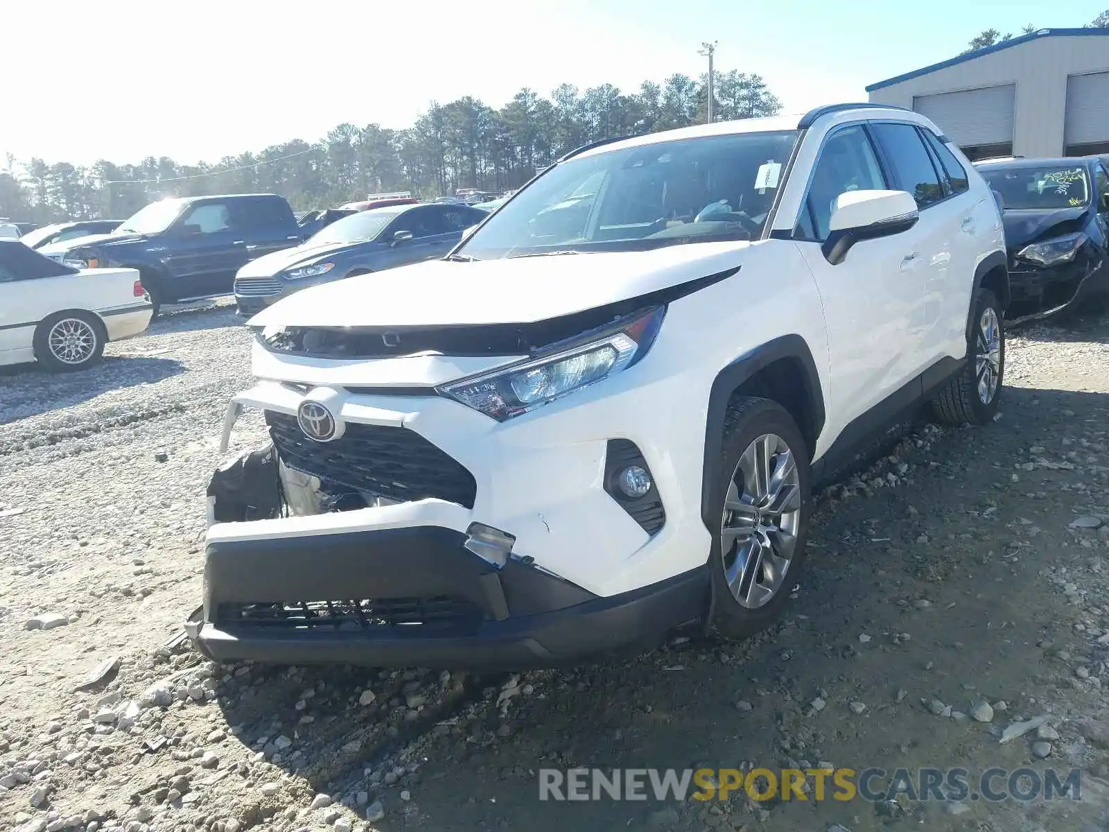 2 Photograph of a damaged car JTMC1RFVXLD056588 TOYOTA RAV4 2020