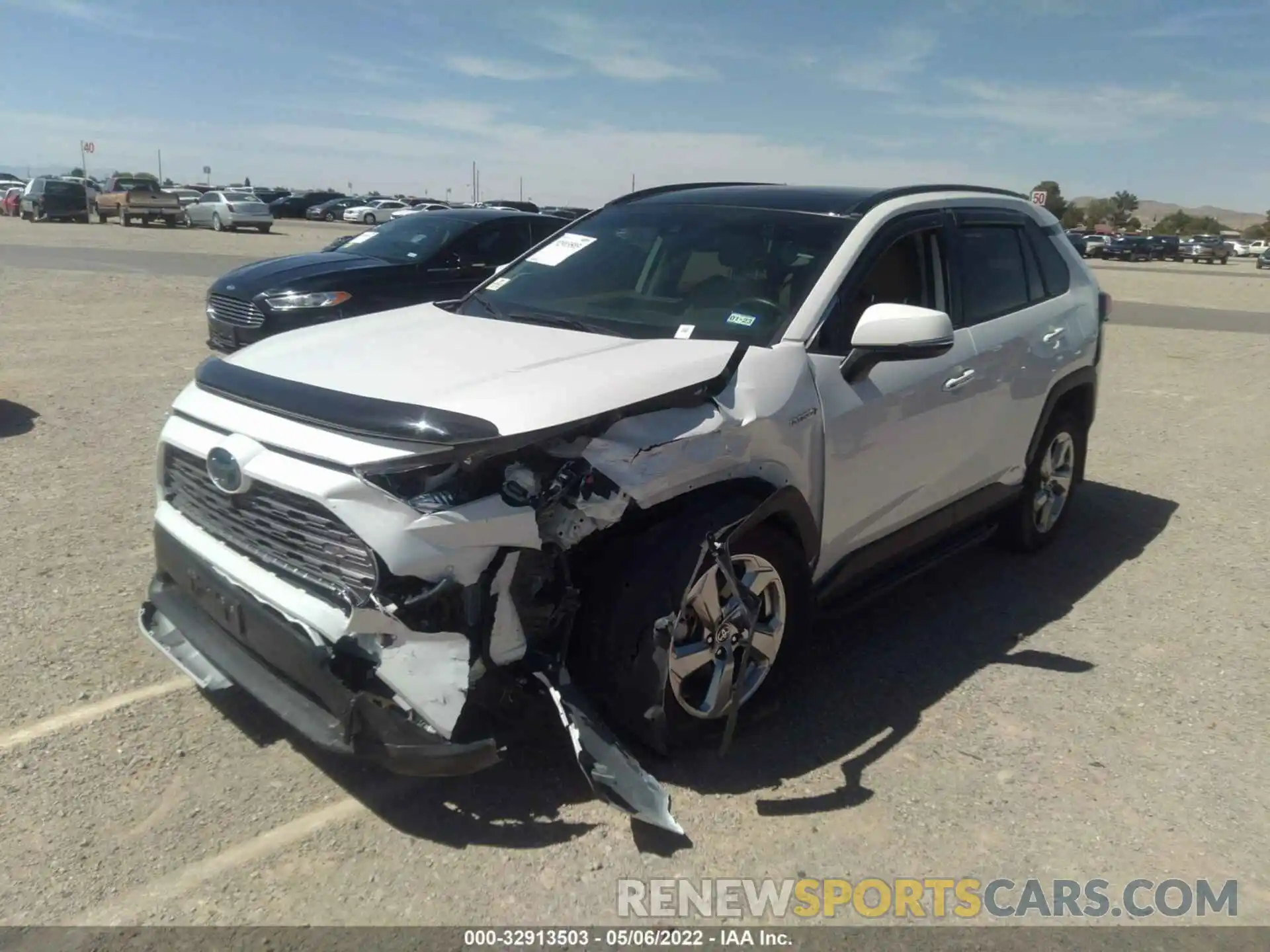 2 Photograph of a damaged car JTMD6RFV7LD002977 TOYOTA RAV4 2020