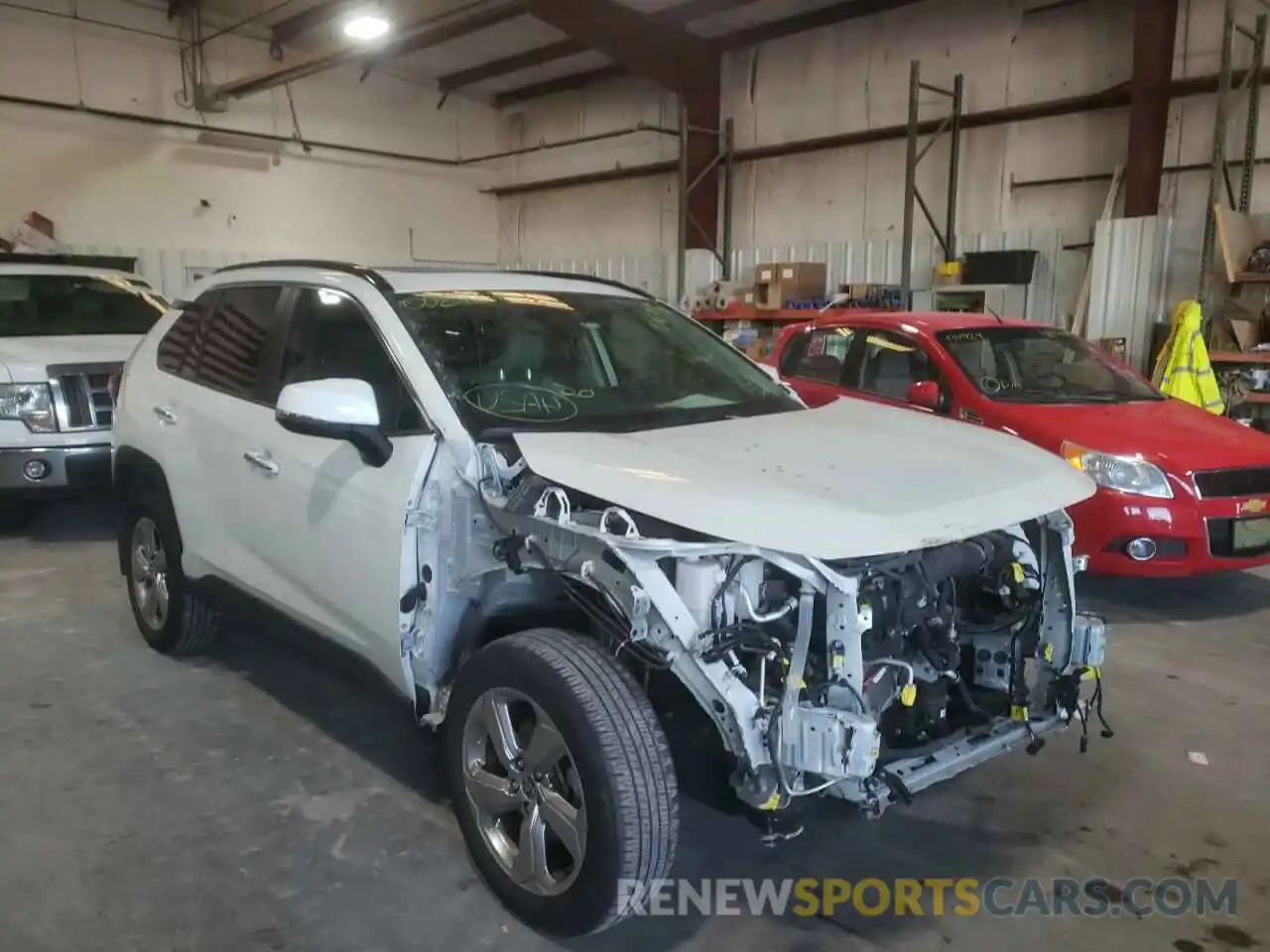 1 Photograph of a damaged car JTMD6RFVXLD002424 TOYOTA RAV4 2020