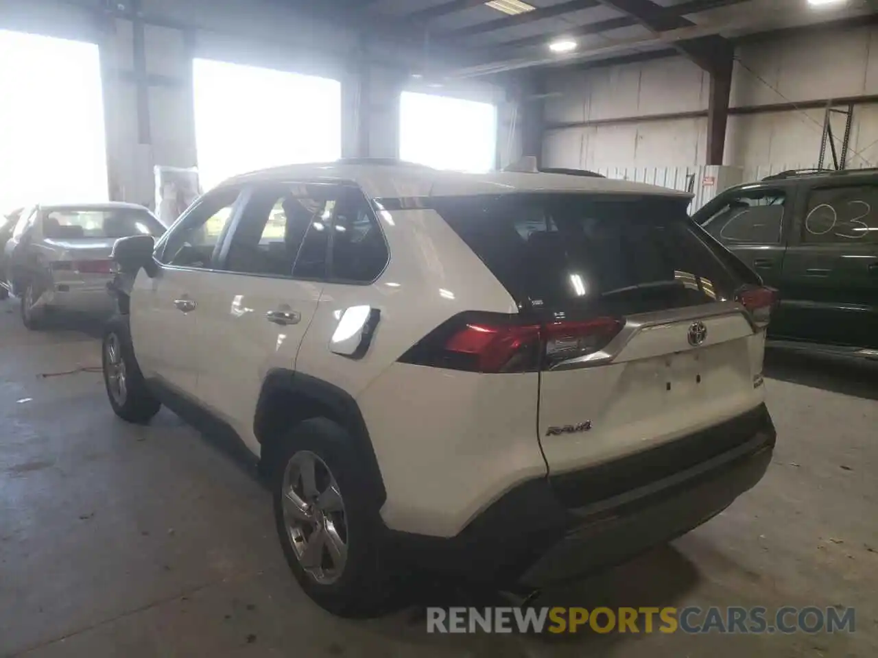 3 Photograph of a damaged car JTMD6RFVXLD002424 TOYOTA RAV4 2020