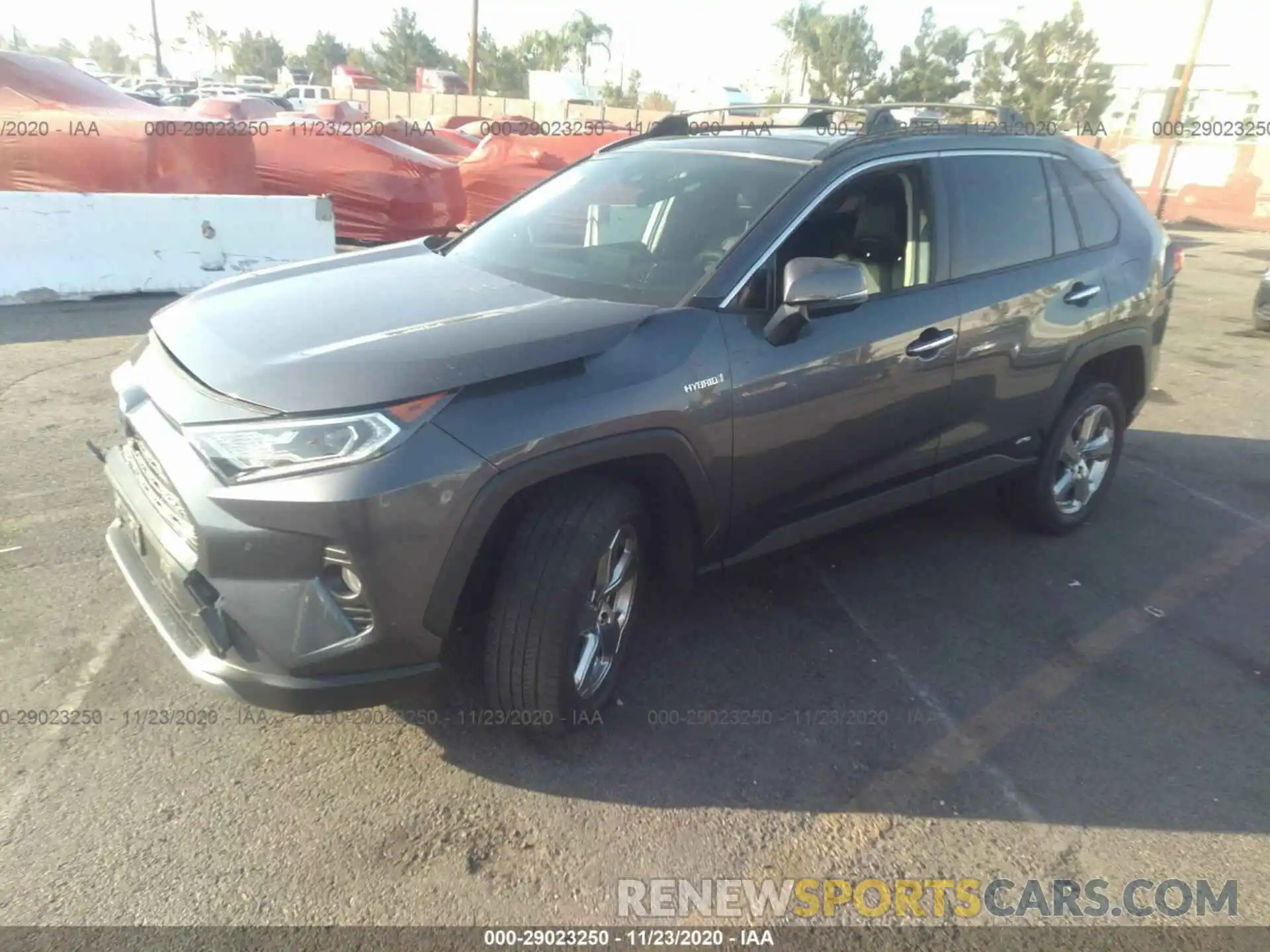 2 Photograph of a damaged car JTMDWRFV0LD055018 TOYOTA RAV4 2020