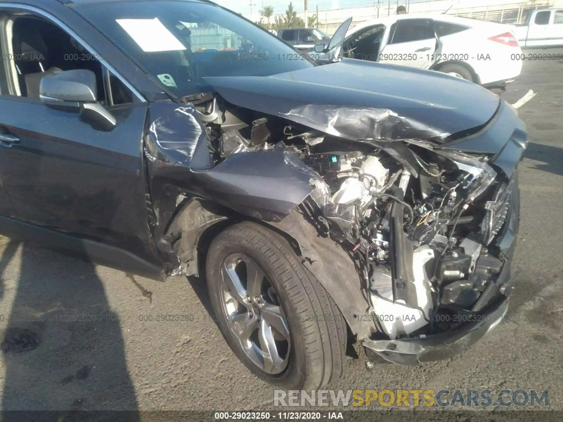 6 Photograph of a damaged car JTMDWRFV0LD055018 TOYOTA RAV4 2020