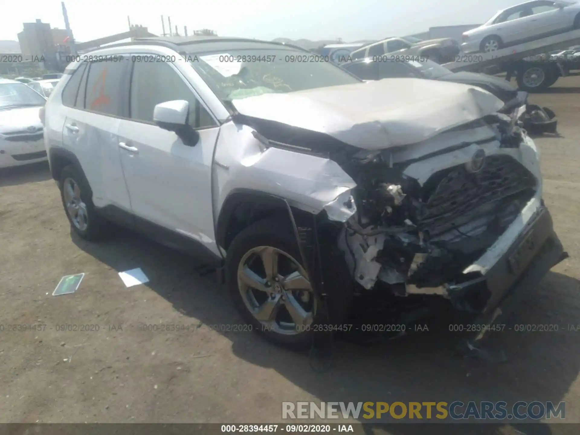 1 Фотография поврежденного автомобиля JTMDWRFV0LD543384 TOYOTA RAV4 2020