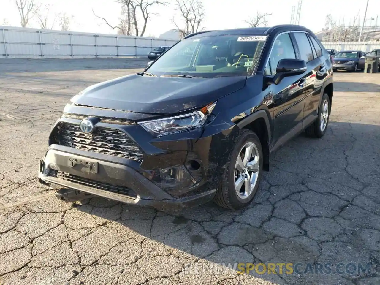 2 Photograph of a damaged car JTMDWRFV0LD545863 TOYOTA RAV4 2020