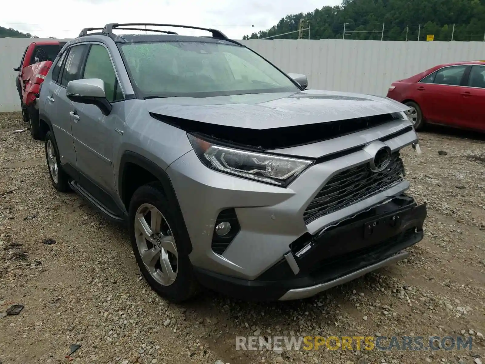 1 Photograph of a damaged car JTMDWRFV1LD526030 TOYOTA RAV4 2020