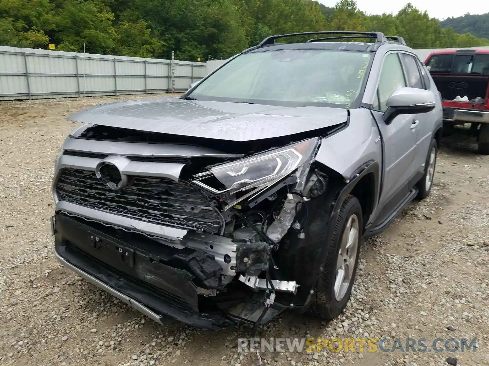 2 Photograph of a damaged car JTMDWRFV1LD526030 TOYOTA RAV4 2020