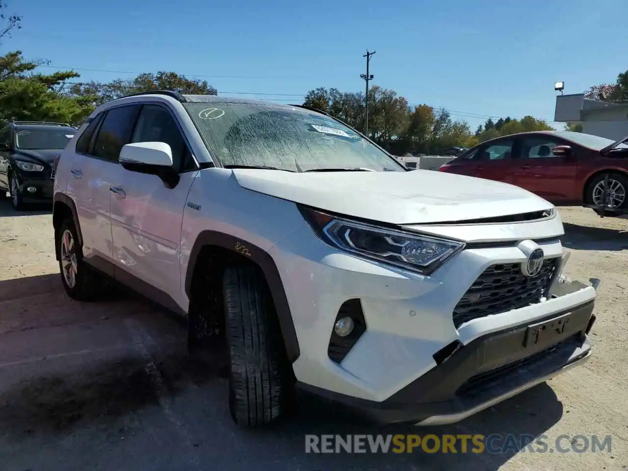 1 Photograph of a damaged car JTMDWRFV1LD535262 TOYOTA RAV4 2020