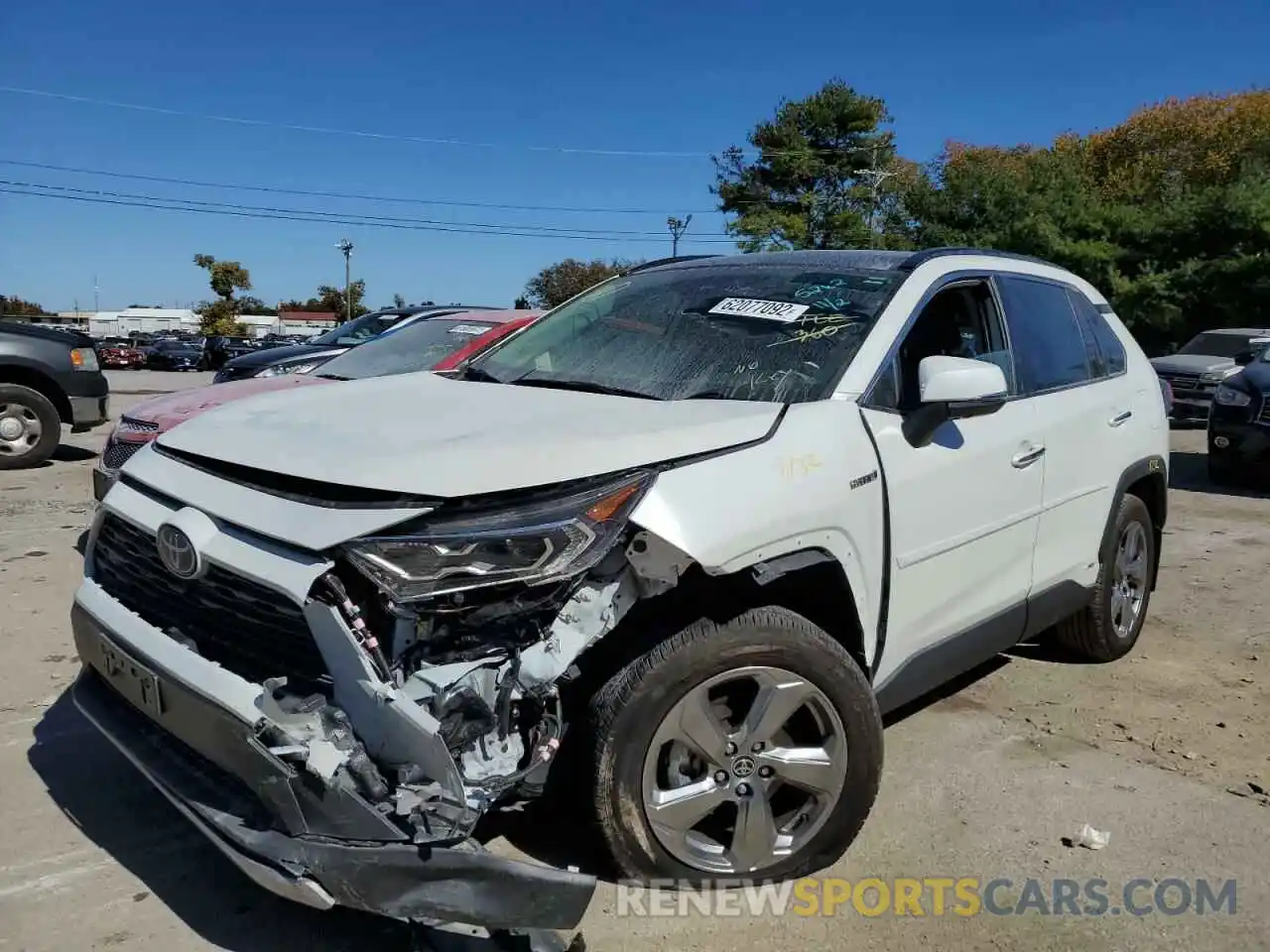 2 Photograph of a damaged car JTMDWRFV1LD535262 TOYOTA RAV4 2020