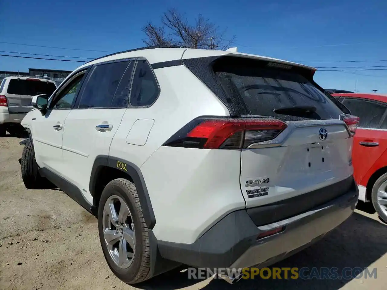 3 Photograph of a damaged car JTMDWRFV1LD535262 TOYOTA RAV4 2020