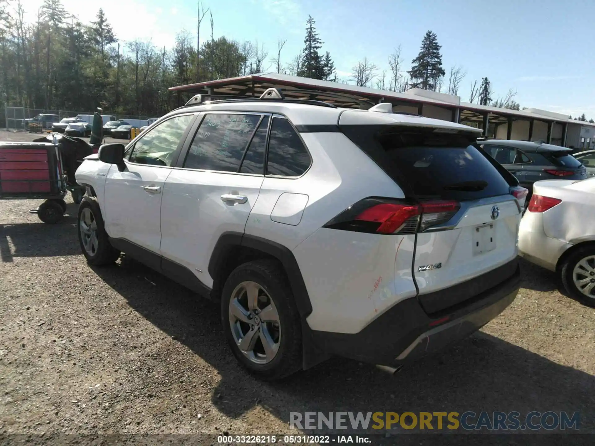 3 Photograph of a damaged car JTMDWRFV2LD054078 TOYOTA RAV4 2020