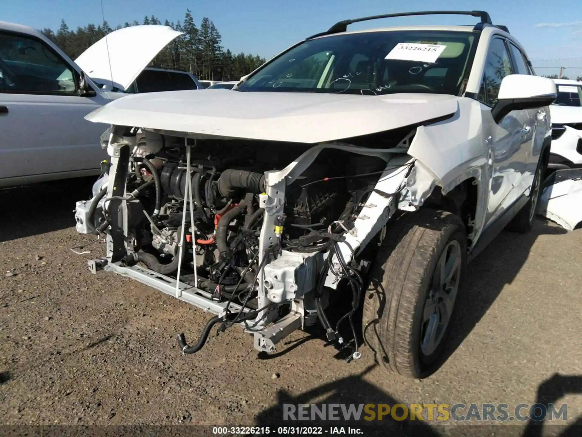 6 Photograph of a damaged car JTMDWRFV2LD054078 TOYOTA RAV4 2020