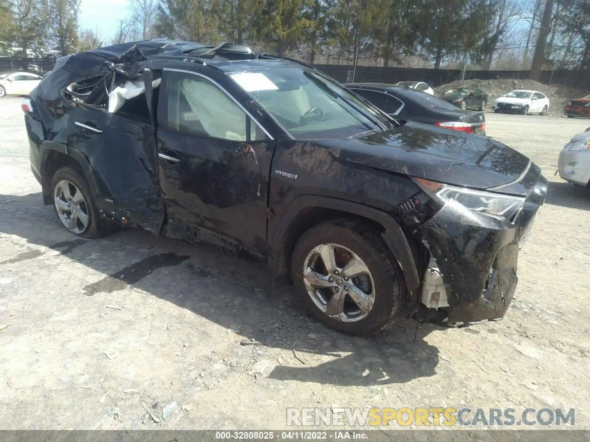 1 Photograph of a damaged car JTMDWRFV2LD070331 TOYOTA RAV4 2020