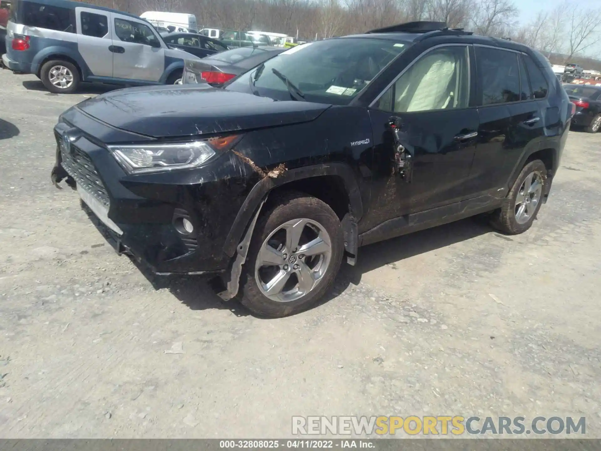 2 Фотография поврежденного автомобиля JTMDWRFV2LD070331 TOYOTA RAV4 2020