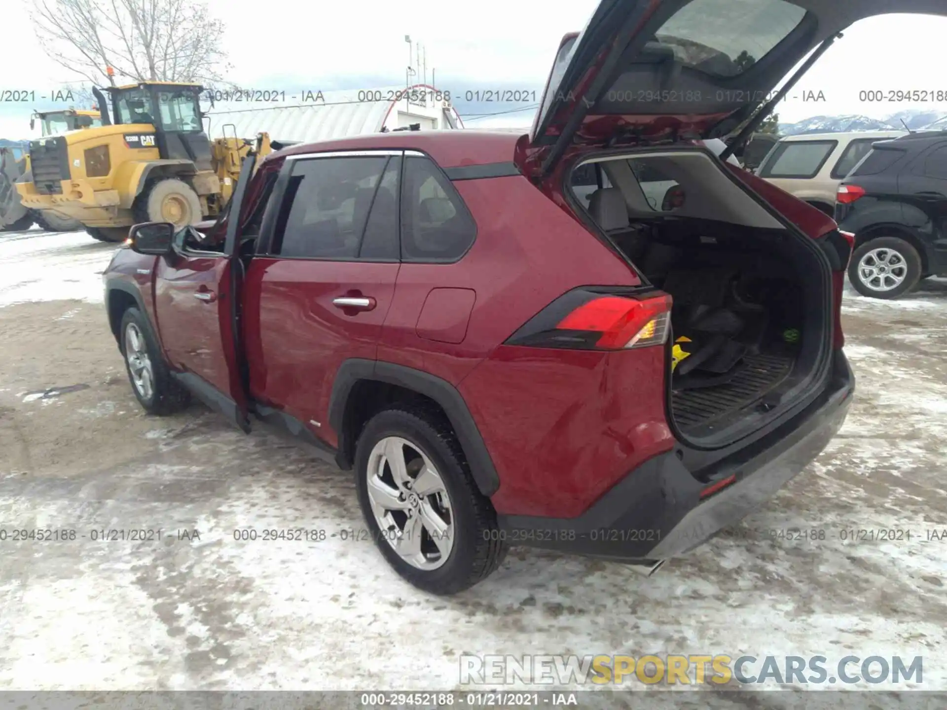 3 Photograph of a damaged car JTMDWRFV2LD526926 TOYOTA RAV4 2020