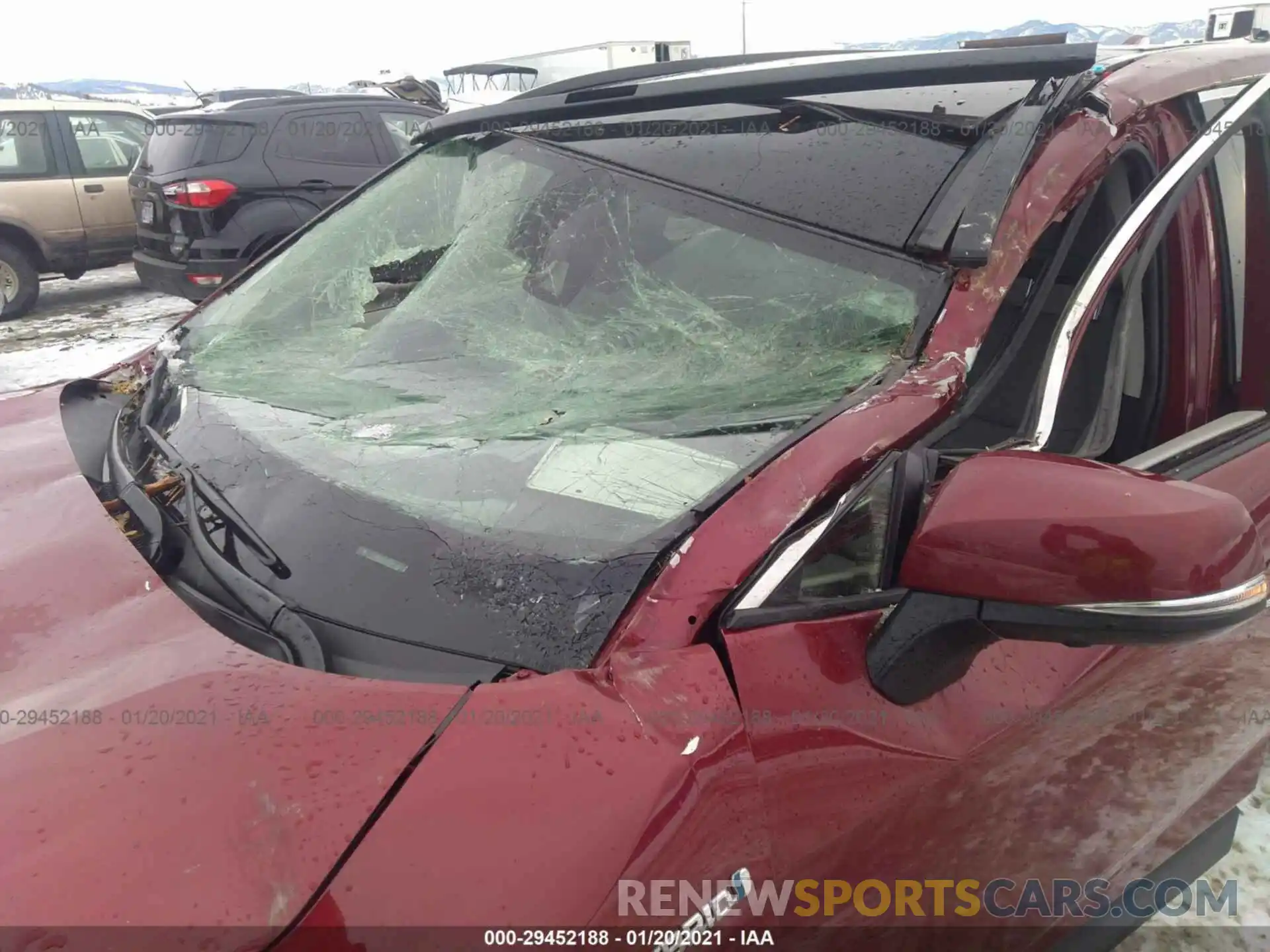 6 Photograph of a damaged car JTMDWRFV2LD526926 TOYOTA RAV4 2020