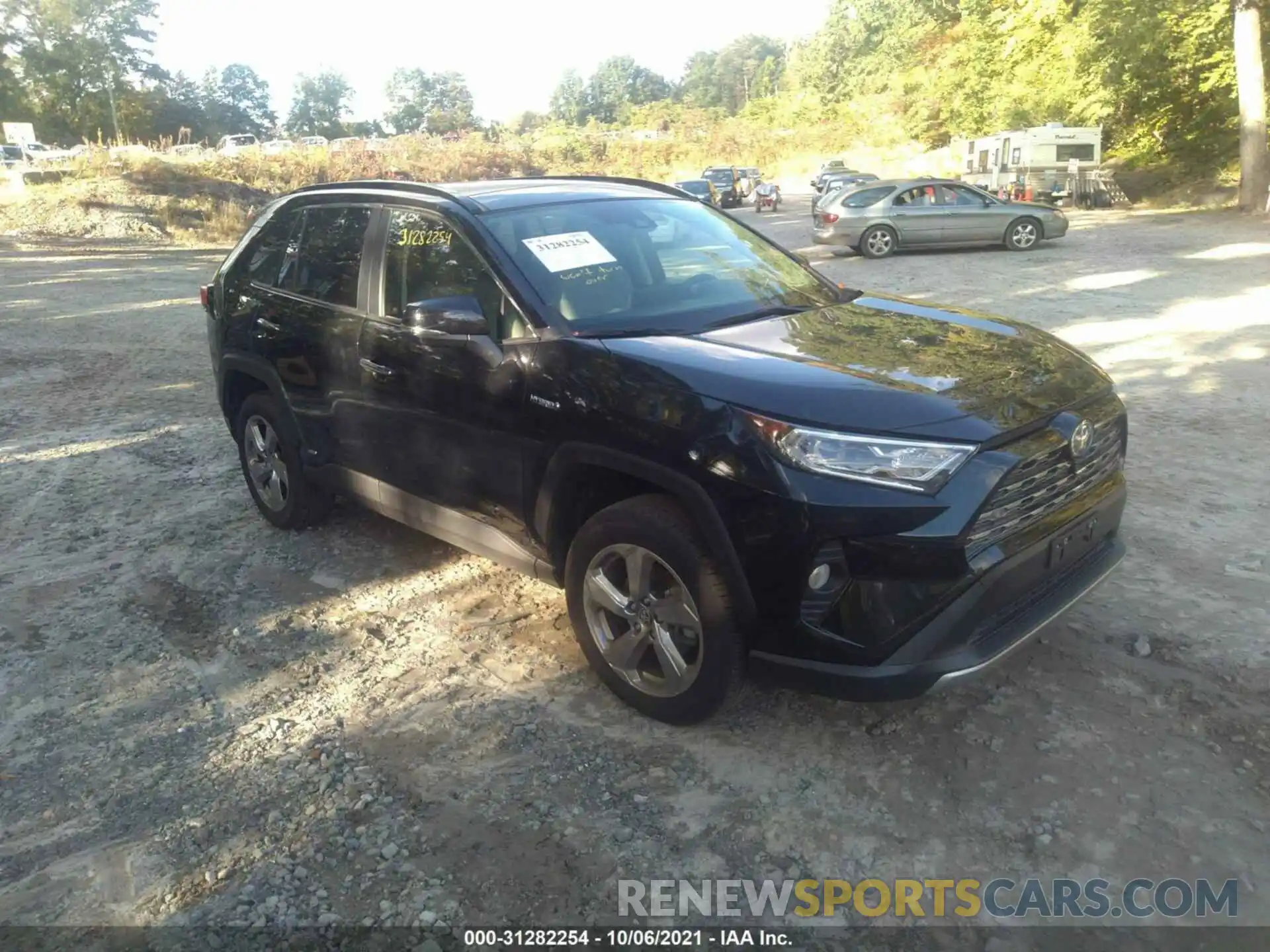 1 Photograph of a damaged car JTMDWRFV2LD534007 TOYOTA RAV4 2020