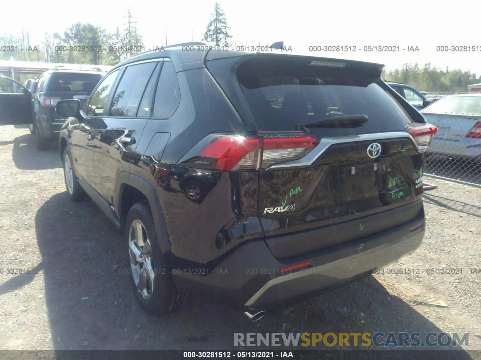 3 Photograph of a damaged car JTMDWRFV2LD535545 TOYOTA RAV4 2020