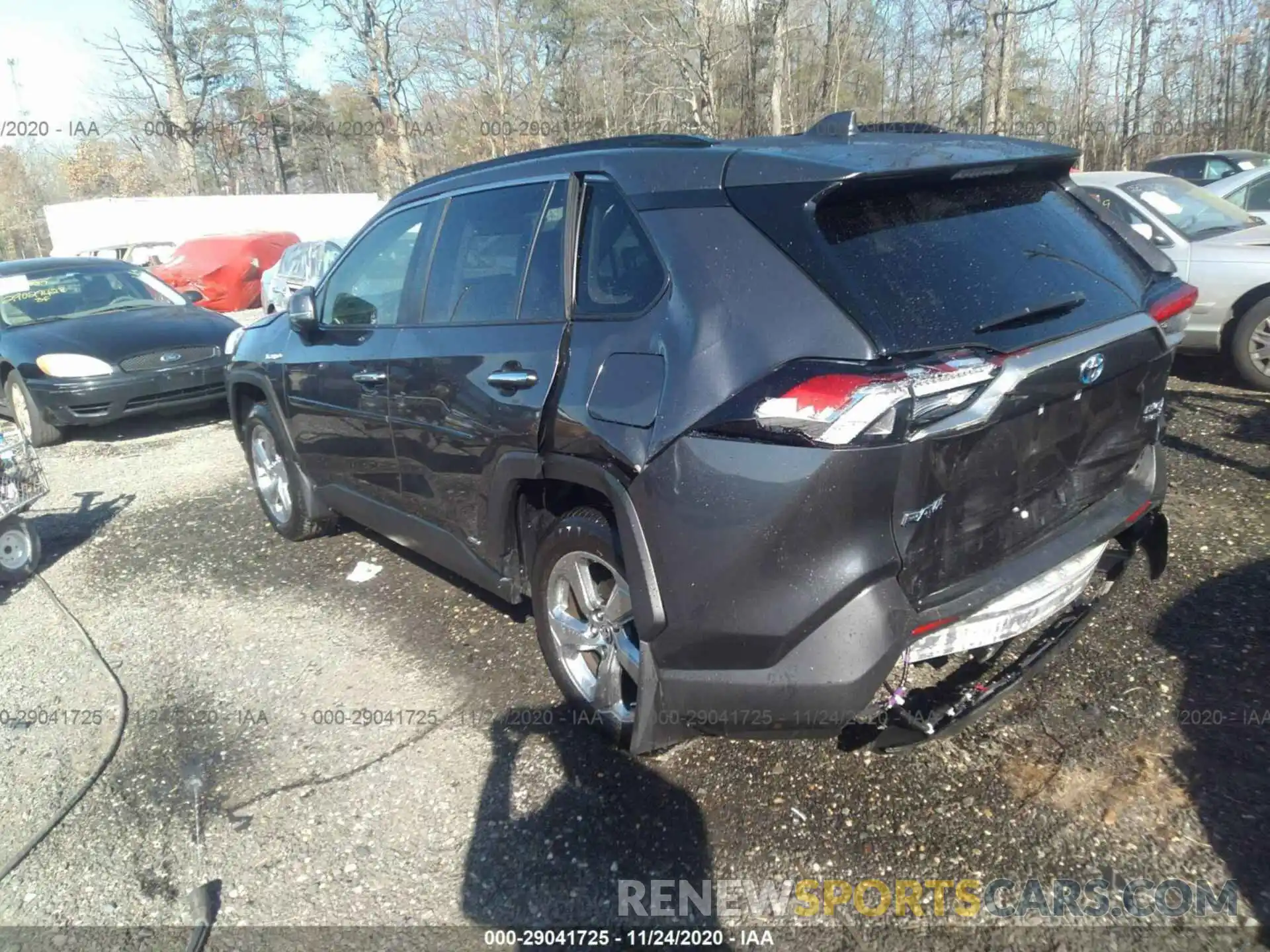 3 Фотография поврежденного автомобиля JTMDWRFV2LD543306 TOYOTA RAV4 2020