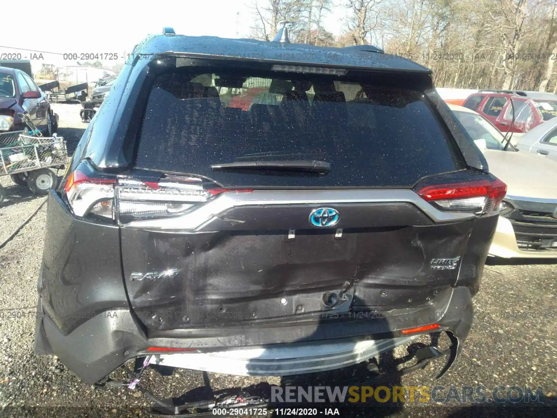 6 Photograph of a damaged car JTMDWRFV2LD543306 TOYOTA RAV4 2020