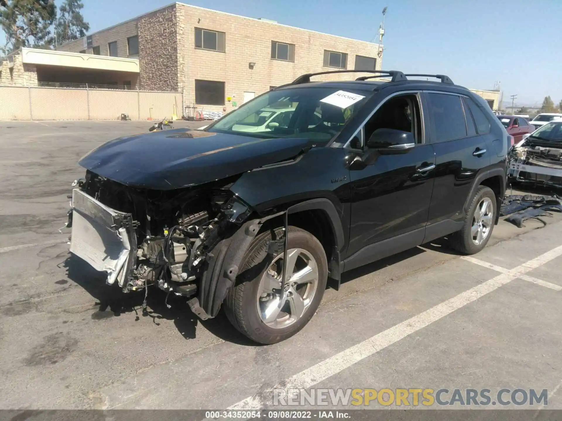 2 Photograph of a damaged car JTMDWRFV2LD545542 TOYOTA RAV4 2020