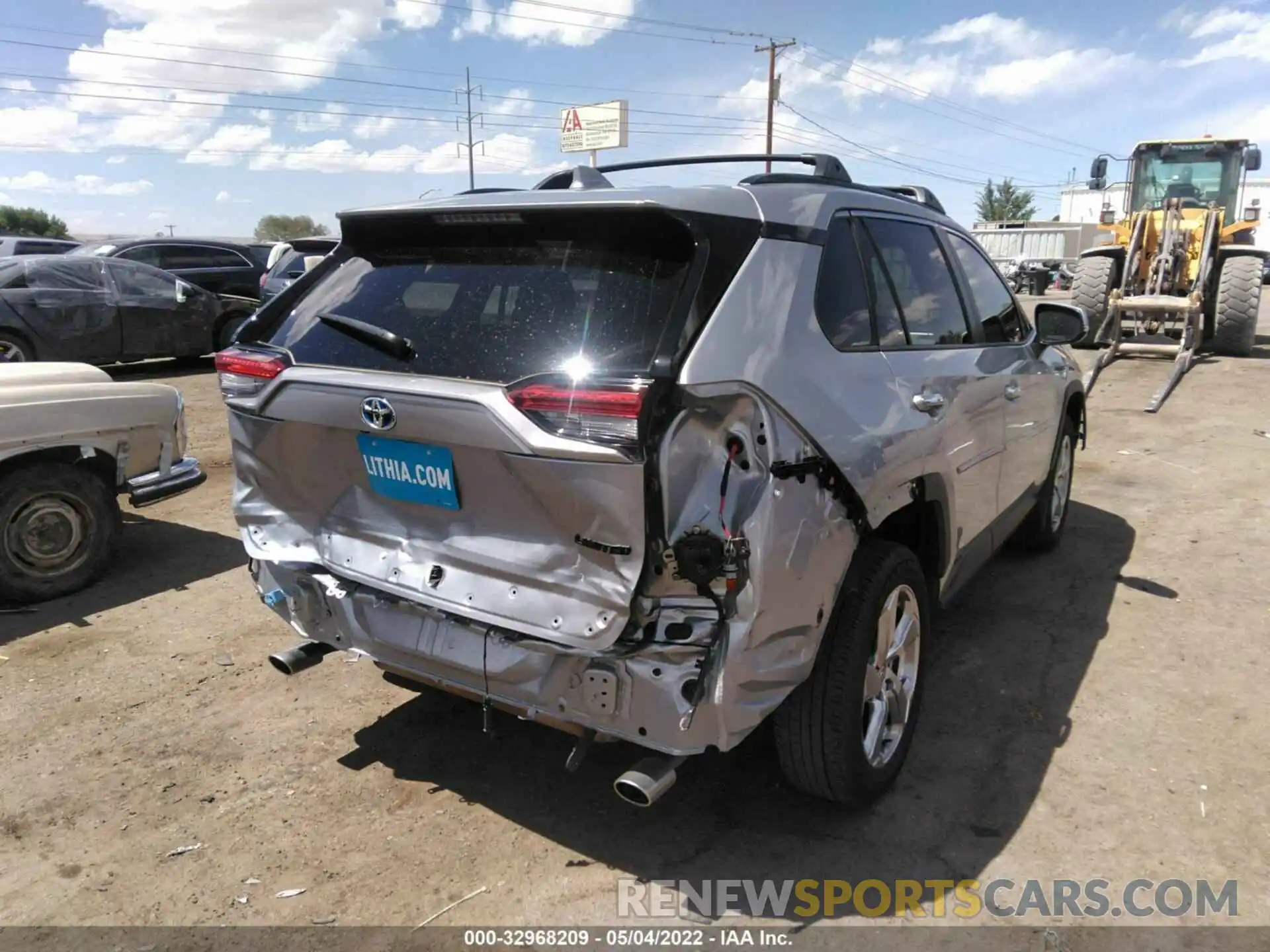 6 Фотография поврежденного автомобиля JTMDWRFV2LD549140 TOYOTA RAV4 2020