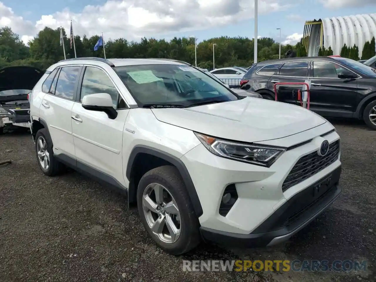 1 Photograph of a damaged car JTMDWRFV3LD063694 TOYOTA RAV4 2020