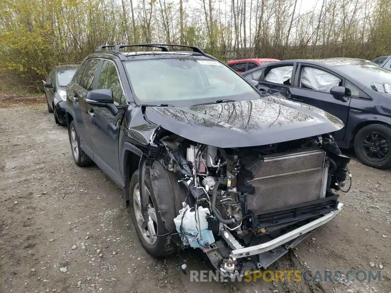 1 Photograph of a damaged car JTMDWRFV3LD530886 TOYOTA RAV4 2020