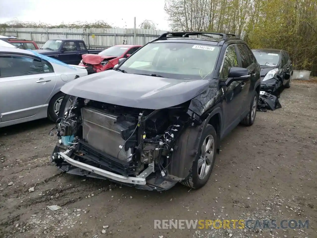 2 Photograph of a damaged car JTMDWRFV3LD530886 TOYOTA RAV4 2020