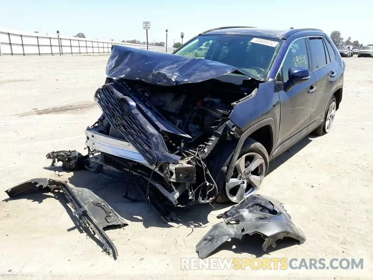 2 Photograph of a damaged car JTMDWRFV3LD544982 TOYOTA RAV4 2020