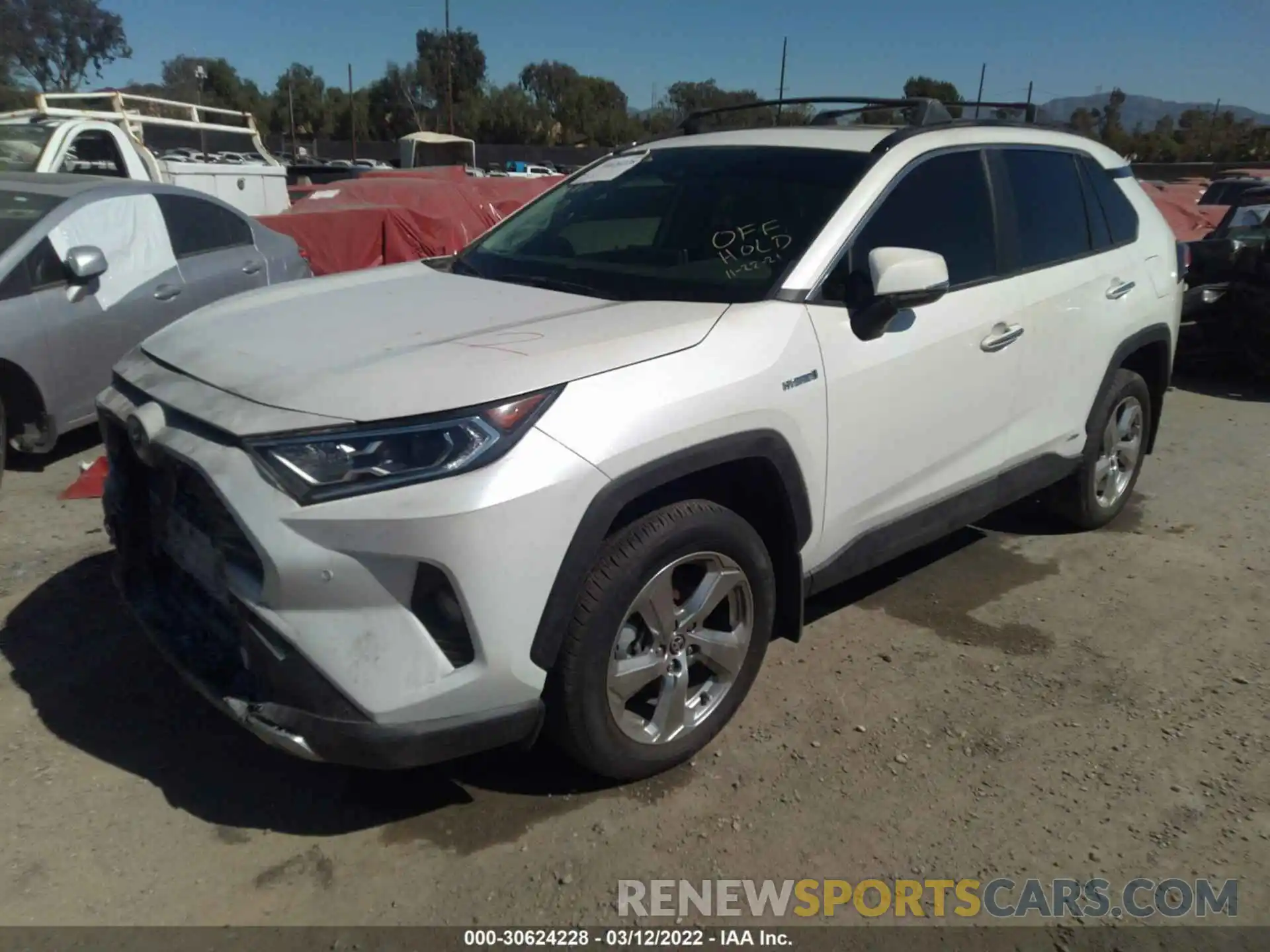 2 Фотография поврежденного автомобиля JTMDWRFV4LD070301 TOYOTA RAV4 2020