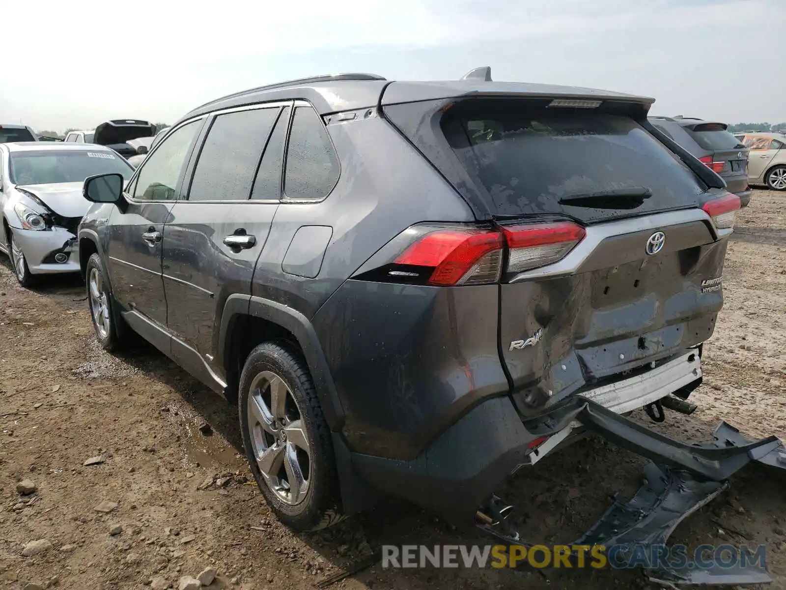 3 Photograph of a damaged car JTMDWRFV4LD529990 TOYOTA RAV4 2020