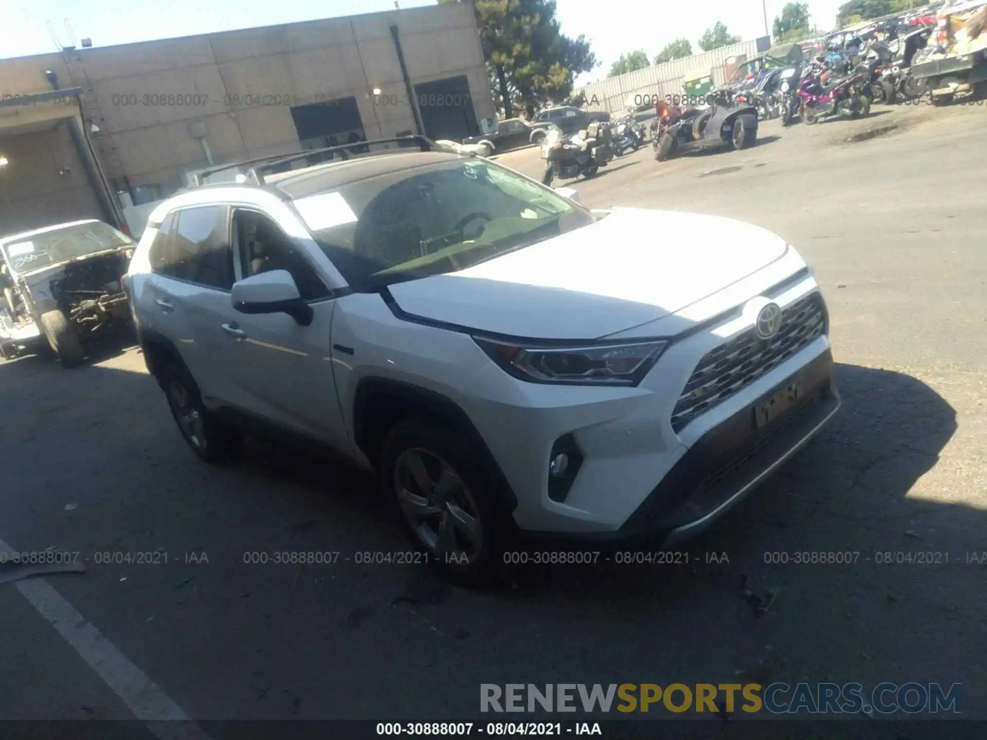 1 Photograph of a damaged car JTMDWRFV4LD531917 TOYOTA RAV4 2020