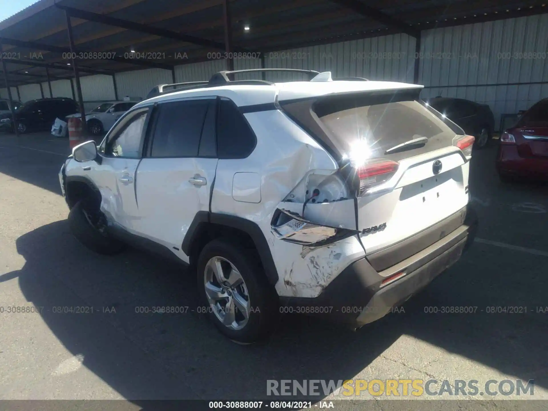 3 Фотография поврежденного автомобиля JTMDWRFV4LD531917 TOYOTA RAV4 2020