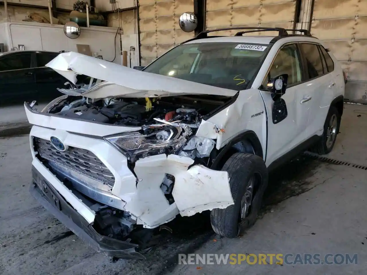 2 Photograph of a damaged car JTMDWRFV4LD536910 TOYOTA RAV4 2020