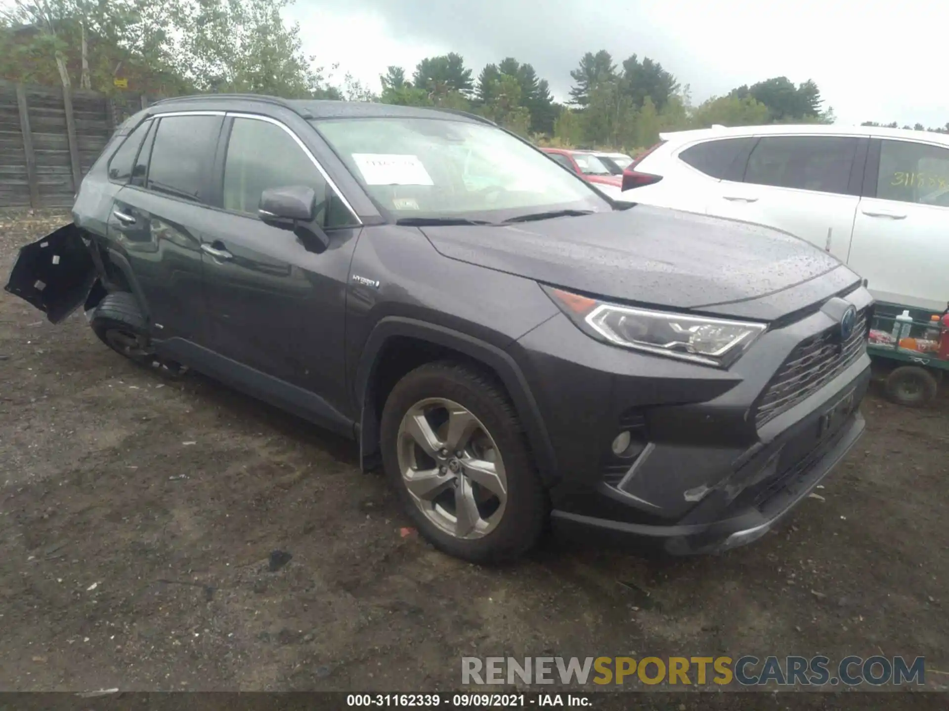 1 Photograph of a damaged car JTMDWRFV4LD538480 TOYOTA RAV4 2020