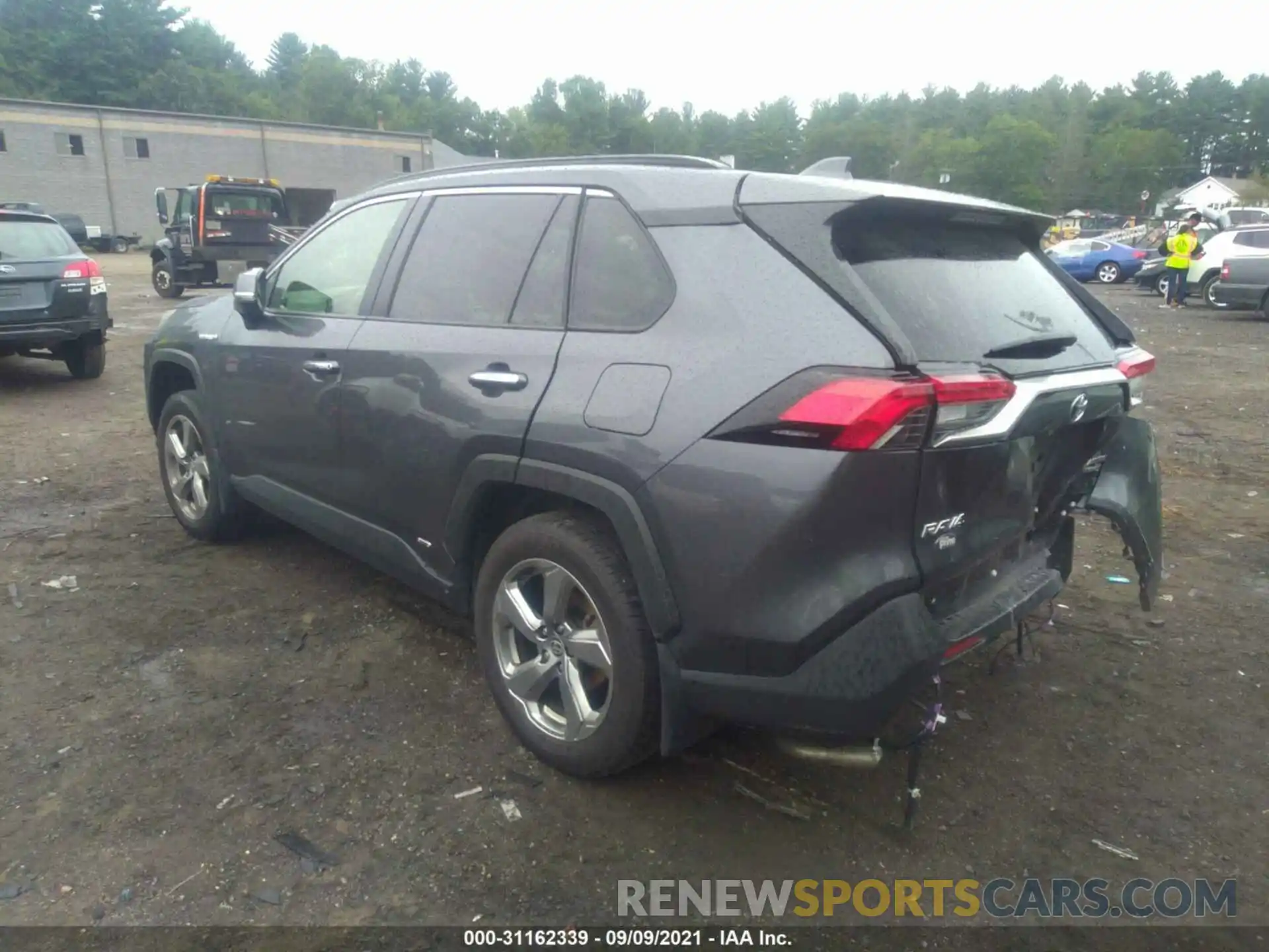 3 Фотография поврежденного автомобиля JTMDWRFV4LD538480 TOYOTA RAV4 2020