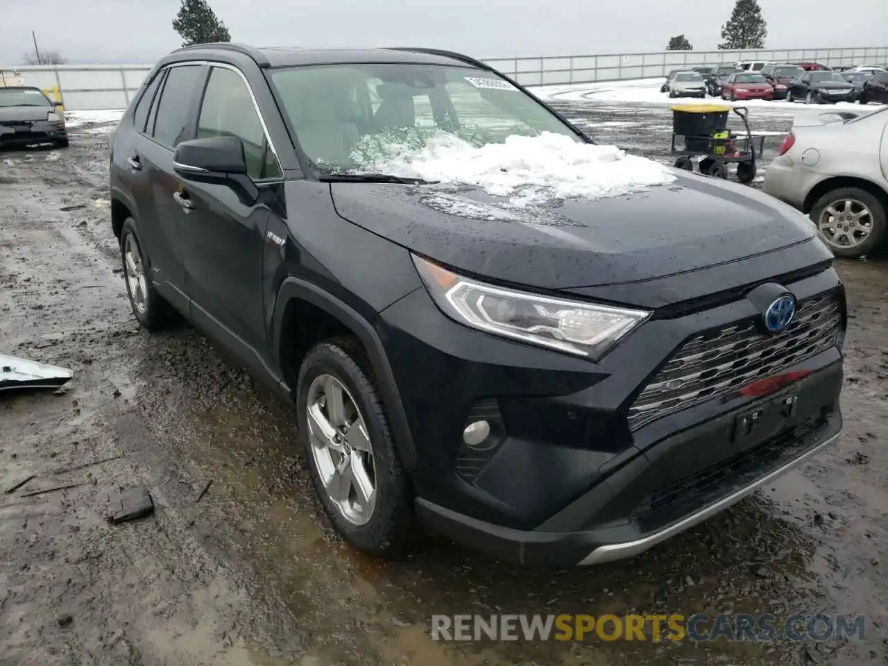 1 Photograph of a damaged car JTMDWRFV4LD548586 TOYOTA RAV4 2020