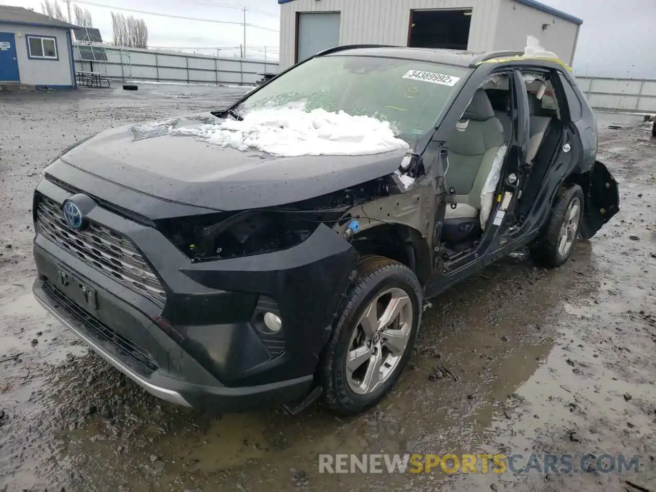 2 Photograph of a damaged car JTMDWRFV4LD548586 TOYOTA RAV4 2020