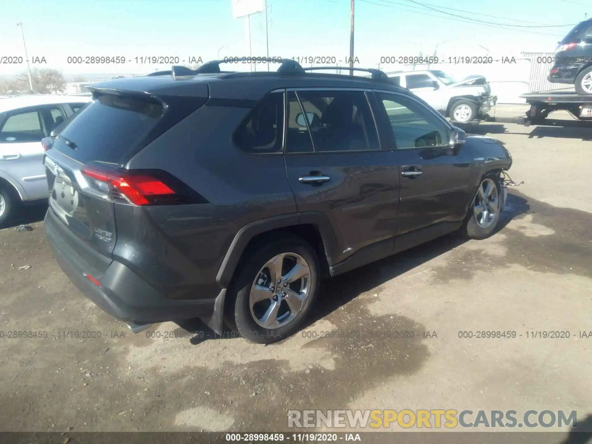 4 Photograph of a damaged car JTMDWRFV5LD055015 TOYOTA RAV4 2020