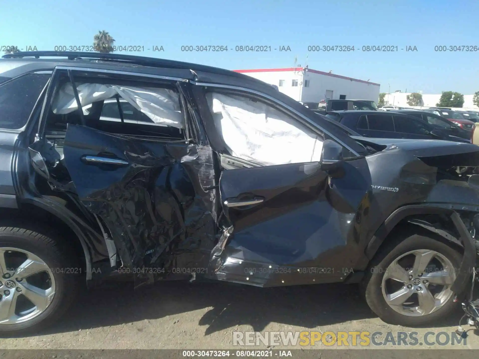 6 Photograph of a damaged car JTMDWRFV5LD067357 TOYOTA RAV4 2020