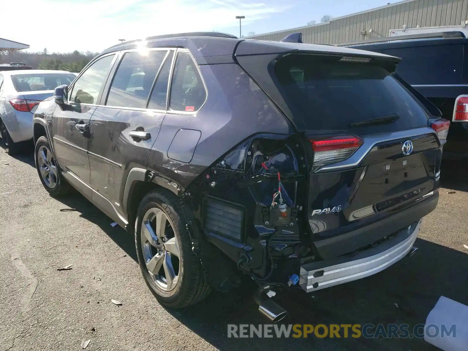 3 Photograph of a damaged car JTMDWRFV5LD539895 TOYOTA RAV4 2020