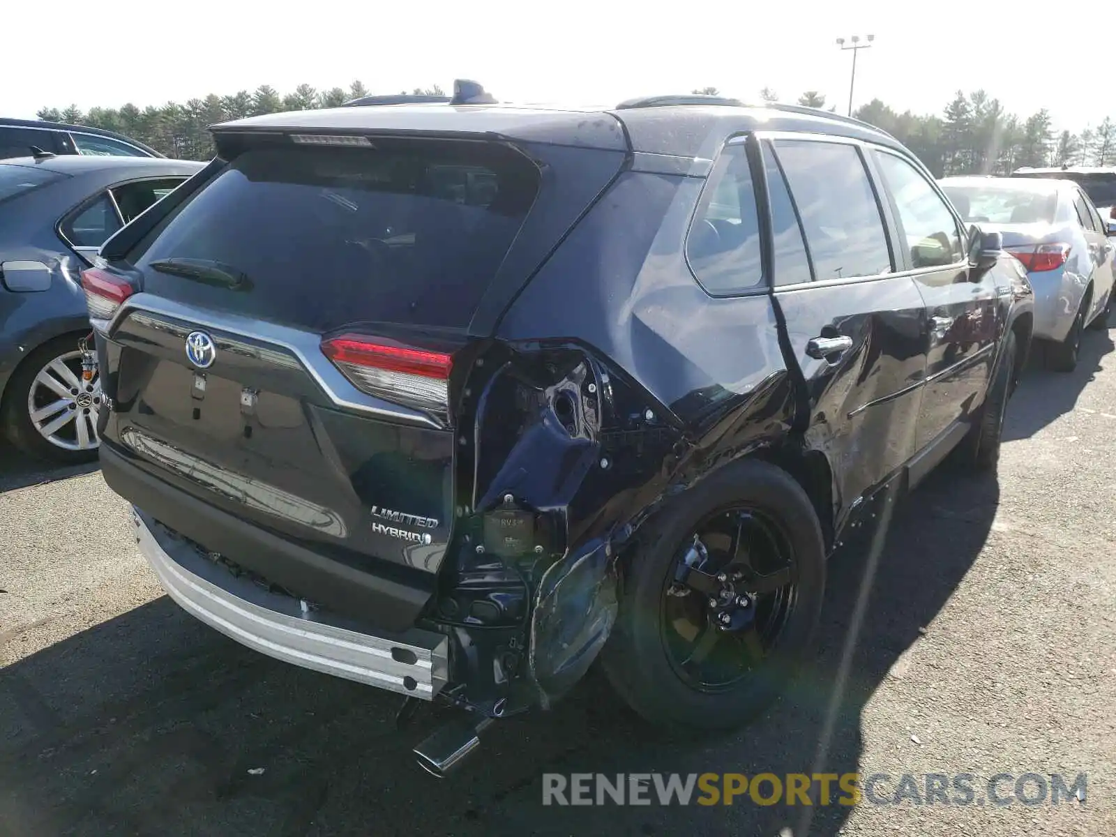 4 Photograph of a damaged car JTMDWRFV5LD539895 TOYOTA RAV4 2020