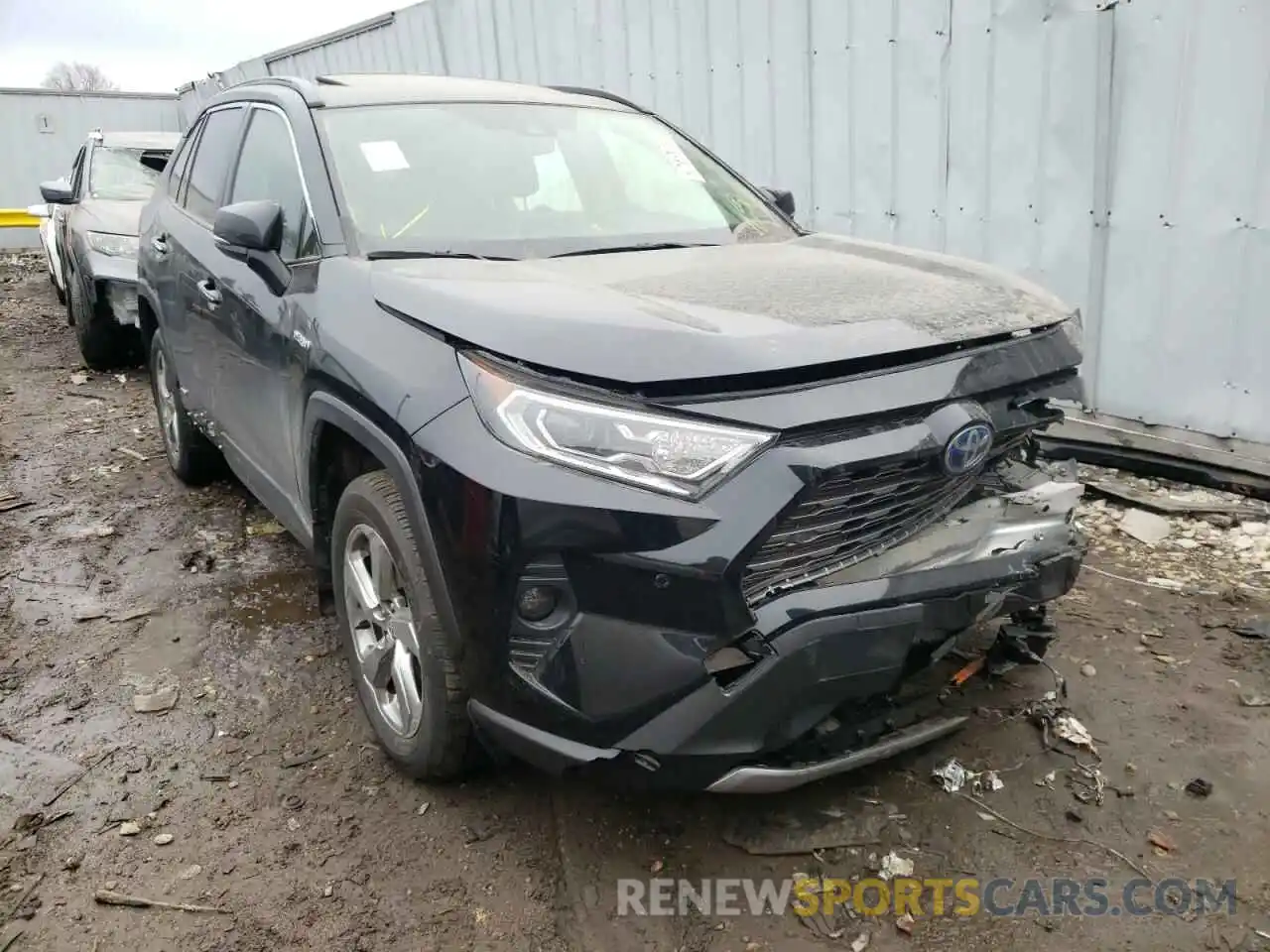 1 Photograph of a damaged car JTMDWRFV5LJ046574 TOYOTA RAV4 2020