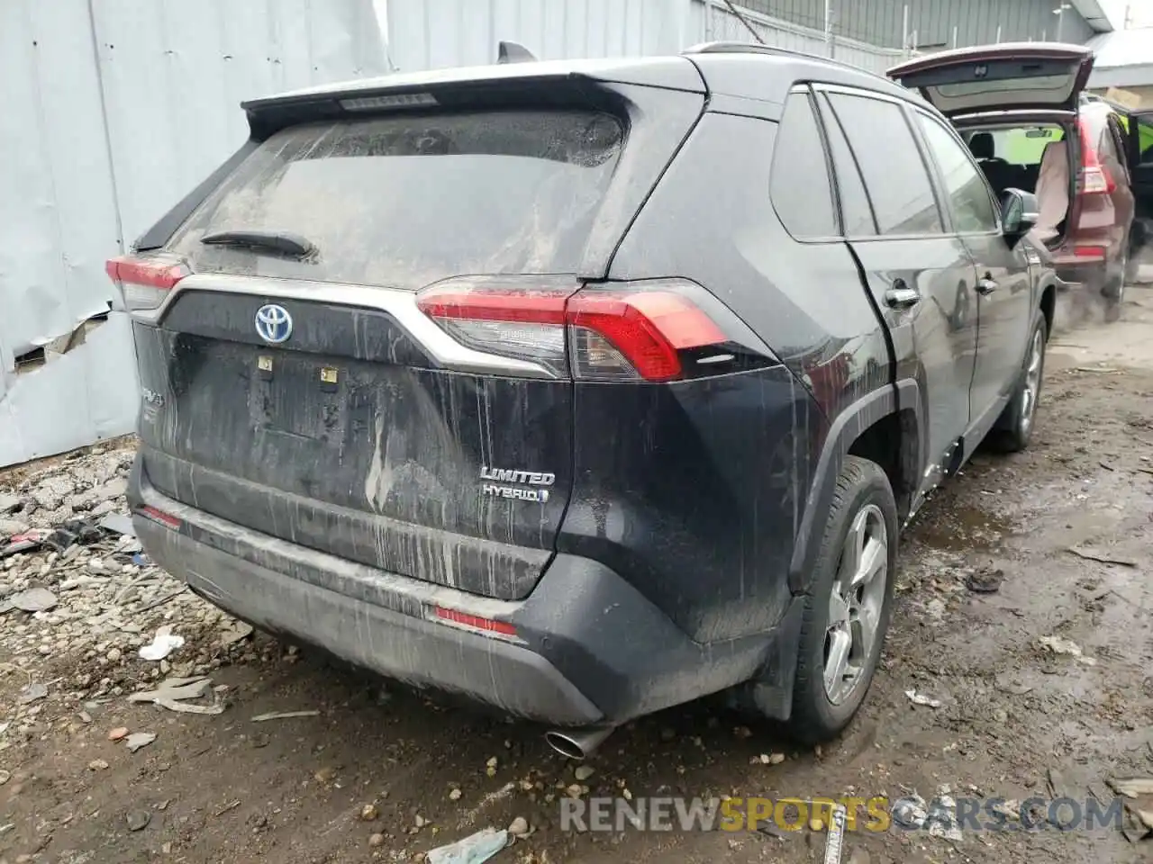 4 Фотография поврежденного автомобиля JTMDWRFV5LJ046574 TOYOTA RAV4 2020