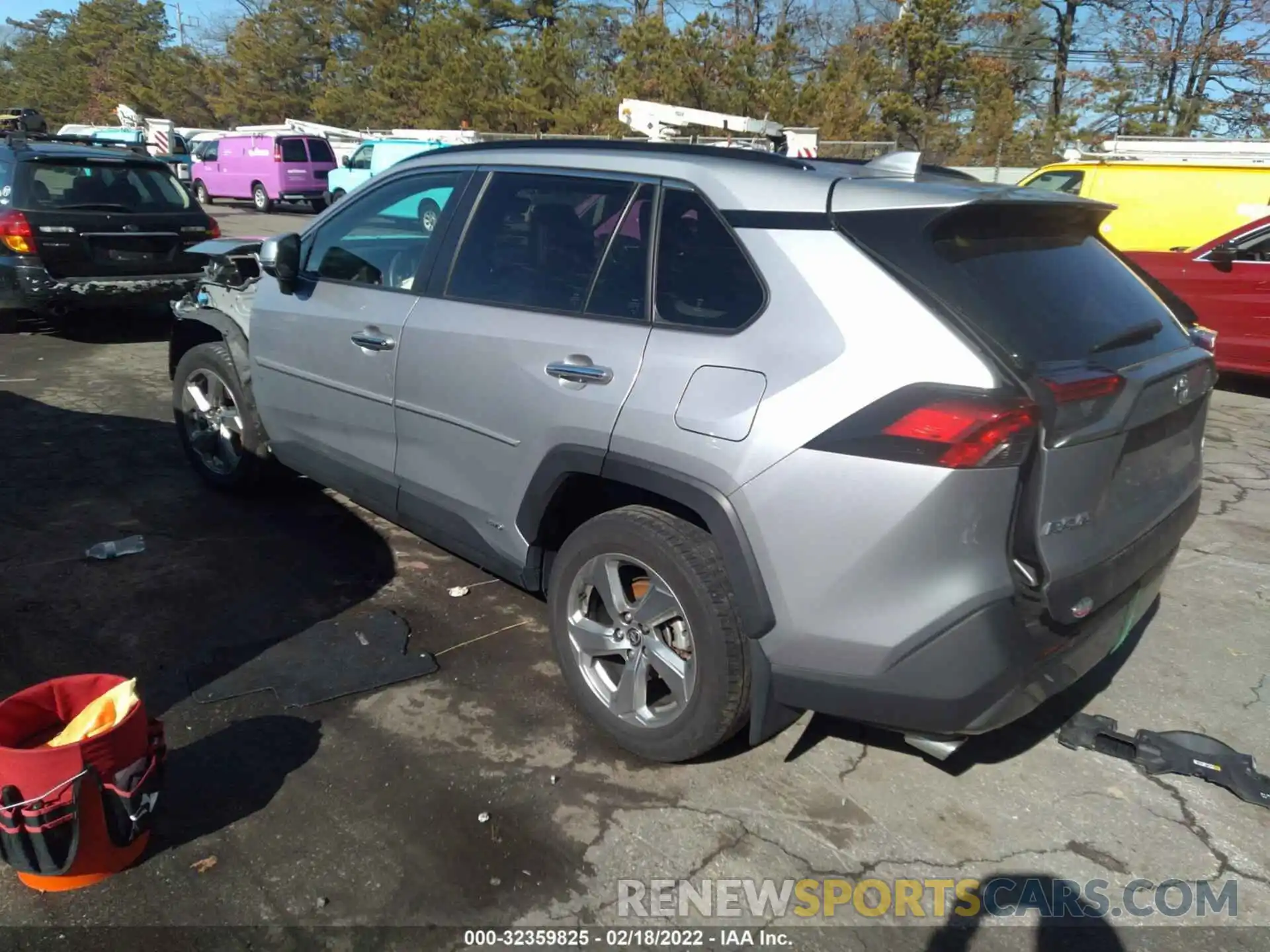 3 Photograph of a damaged car JTMDWRFV6LD065147 TOYOTA RAV4 2020