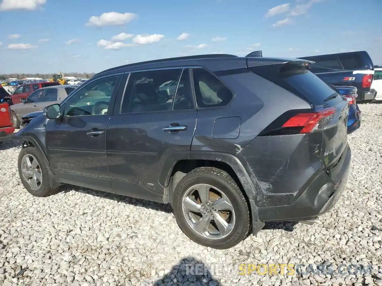 2 Photograph of a damaged car JTMDWRFV6LD526573 TOYOTA RAV4 2020